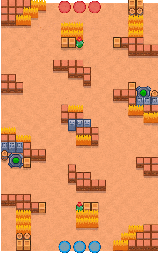 Brawl Stars Trash Bash Guide Brawl Stars Trash Bash Side Paths Brawl Stars Trash Bash Trash Token Area