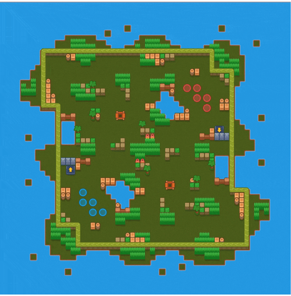 Brawl Stars Treasure Island Guide Brawl Stars Treasure Island Center Area Brawl Stars Treasure Island Center Area