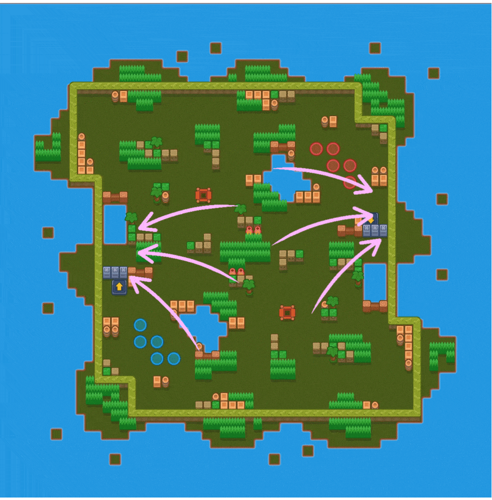 Brawl Stars Treasure Island Guide Brawl Stars Treasure Island Side Lanes Brawl Stars Treasure Island Side Lanes