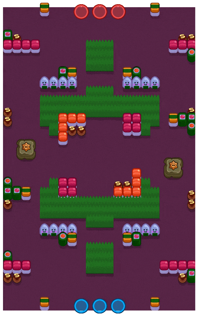 Brawl Stars Treasures Marks the Spot Guide Brawl Stars Treasure Marks the Spot Side Obstacles Brawl Stars Treasures Mark the Spot Side Obstacles