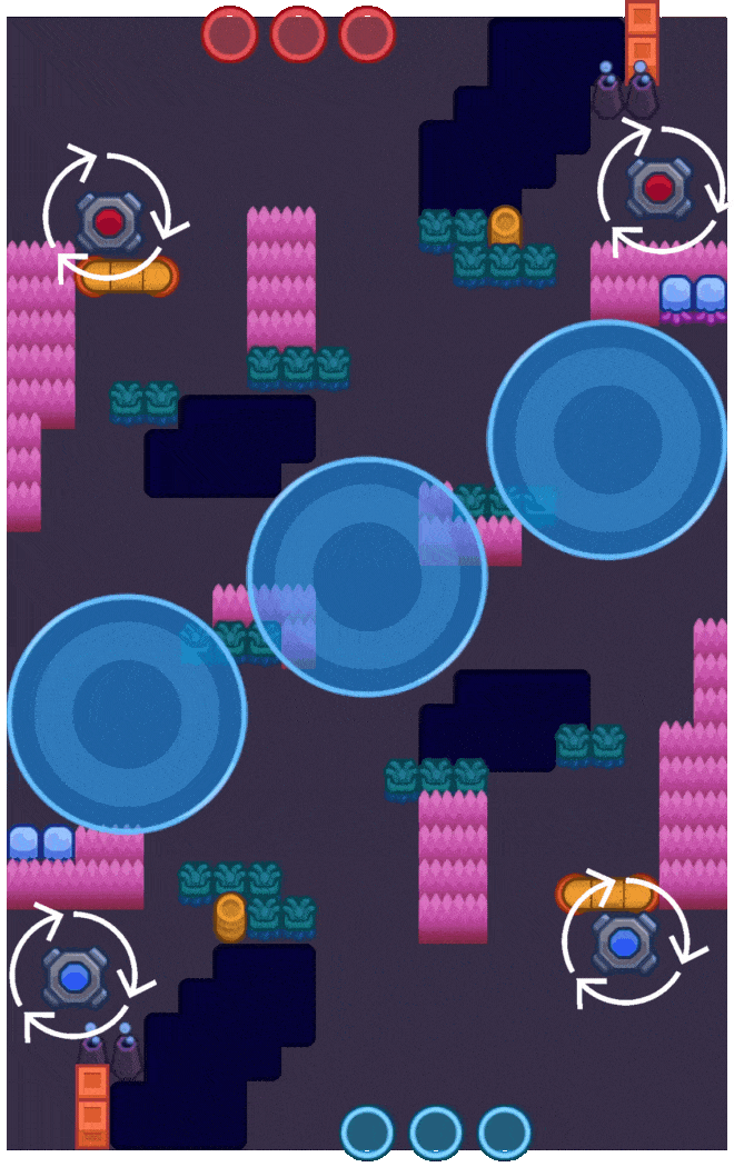 Brawl Stars Trident Guide Brawl Stars Trident Paired Teleporters 1 Brawl Stars Trident Teleporters