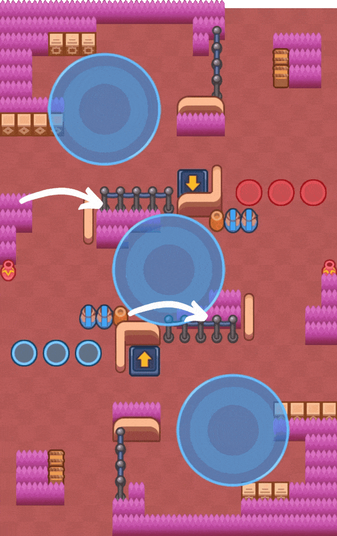 Brawl Stars Triumvirate Guide Brawl Stars Triumvirate Bush and Fence Brawl Stars Triumvirate Bush and Fences