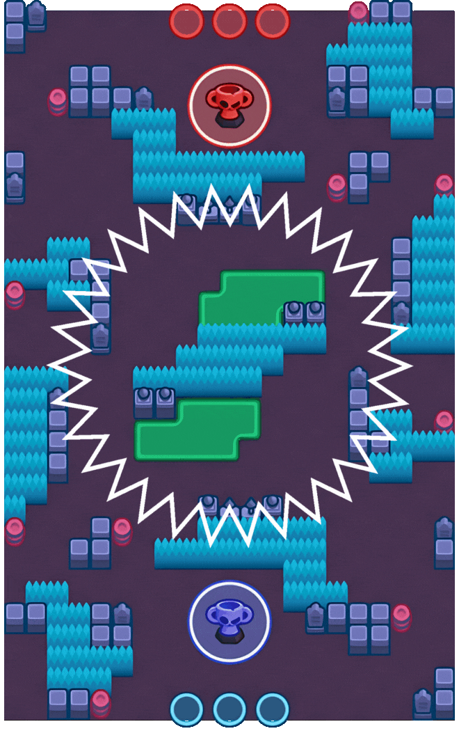 Brawl Stars Trophy Trespass Guide Brawl Stars Trophy Trespass Bush and Terrain Brawl Stars Trophy Trespass Bush and Terrain