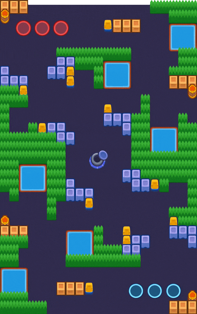 Brawl Stars Twisted Torpedo Guide Brawl Stars Twisted Plan Side Bushes Brawl Stars Twisted Torpedo Side Bushes