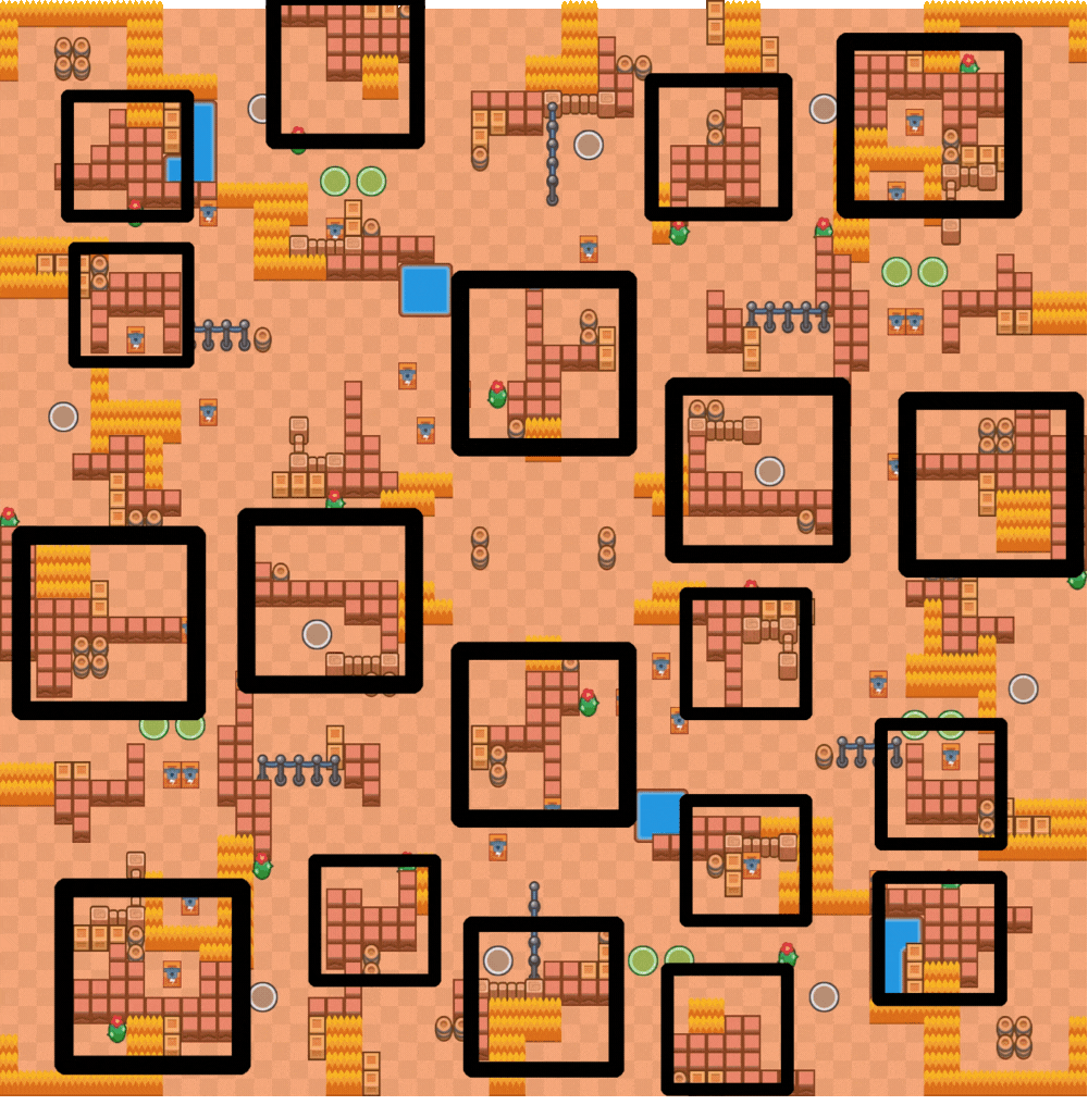 Brawl Stars Victor Valley Guide Brawl Stars Victor Valley Scattered Wall Brawl Stars Victor Valley Scattered Wall