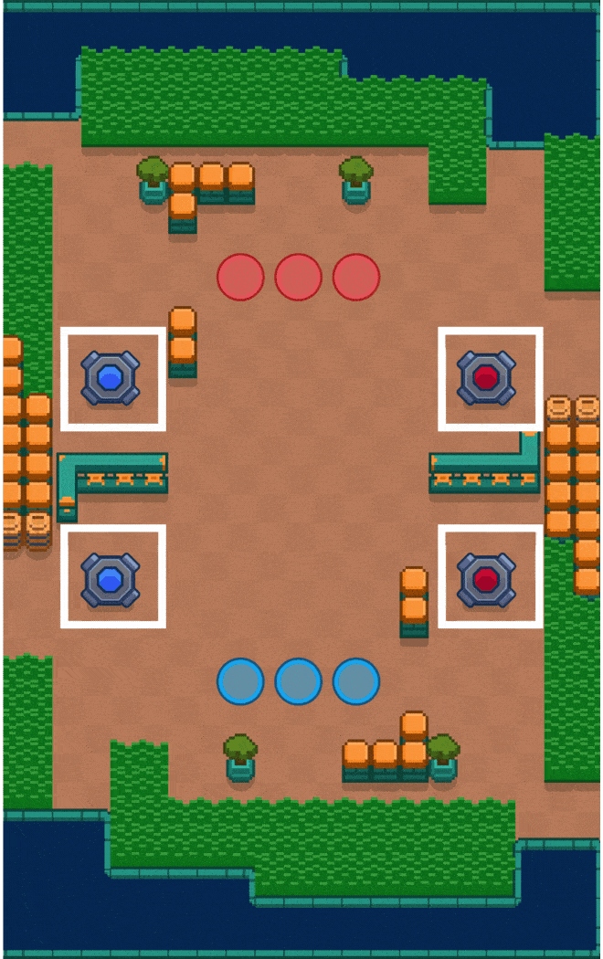 Brawl Stars Waters of Doom Guide Brawl Stars Watch Out Teleporters Brawl Stars Waters of Doom Teleporters