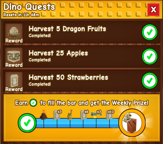 Grow a Garden Prehistoric Event Dino Quests1 1 Grow a Garden Prehistoric Event - Dino Quests1 1