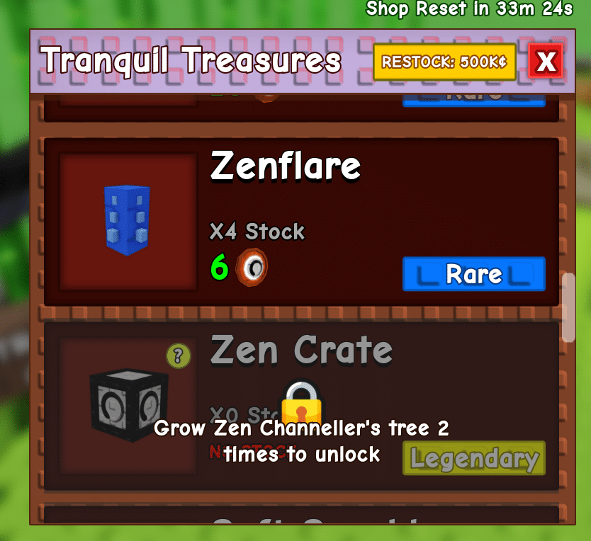 Grow a Garden Zenflare Grow a Garden Zenflare in seed shop Grow a Garden Zenflare in seed shop