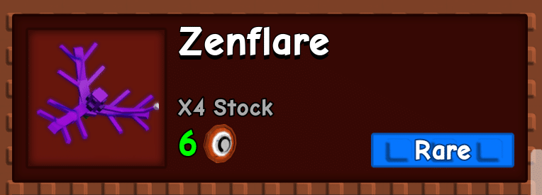 Grow a Garden Zenflare Grow a Garden Zenflare picture Grow a Garden Zenflare in seed shop