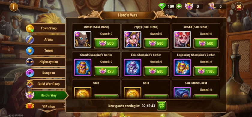 Hero Wars Alliance Heros Way Guide Hero Wars Alliance Heros Way Shop Hero Wars Alliance Heros Way Shop
