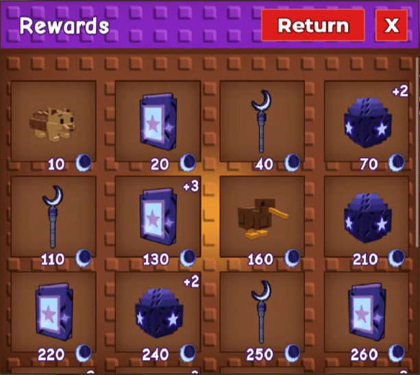 Grow a Garden Night Owl Lunar Event Rewards Grow a Garden Night Owl