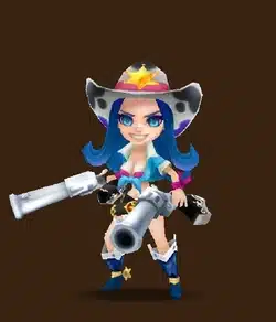 Summoners War Sera Water Cowgirl Guide Sera front Summoners War Sera Water Cowgirl Guide