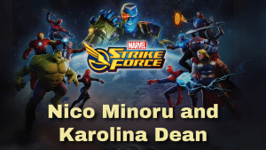 Nico Minoru and Karolina Dean