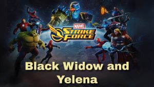 Marvel Strike Force Black Widow and Yelena