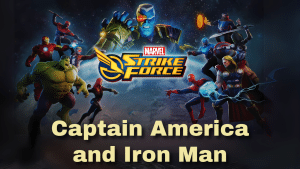 Marvel Strike Force Captain America and Iron Man