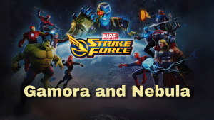 Marvel Strike Force Gamora and Nebula