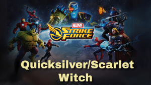 Marvel Strike Force Quicksilver/Scarlet Witch