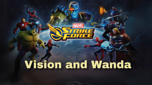 Marvel Strike Force Vision and Wanda