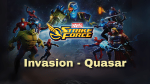 Marvel Strike Force Invasion - Quasar