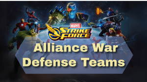 Marvel Strike Force Alliance War Defense
