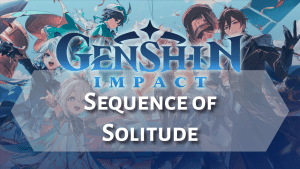 Genshin Impact Sequence of Solitude - Logo