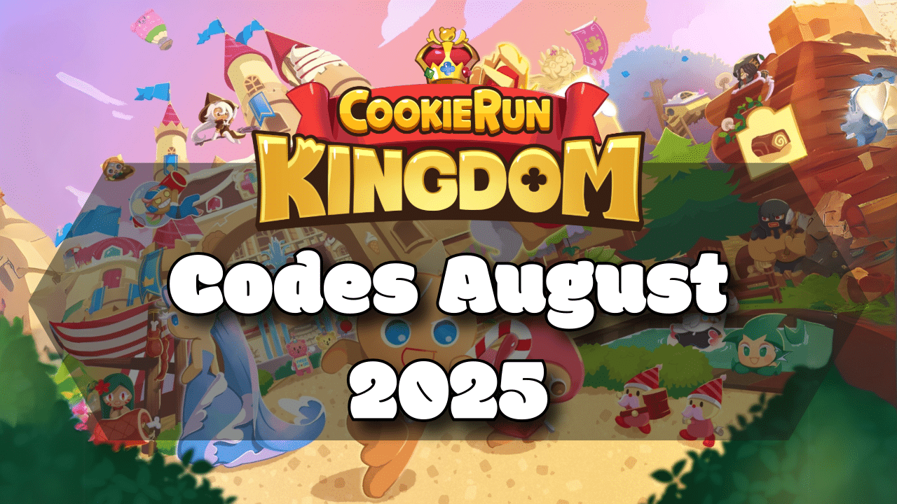 Cookie Run Kingdom Codes August 2025