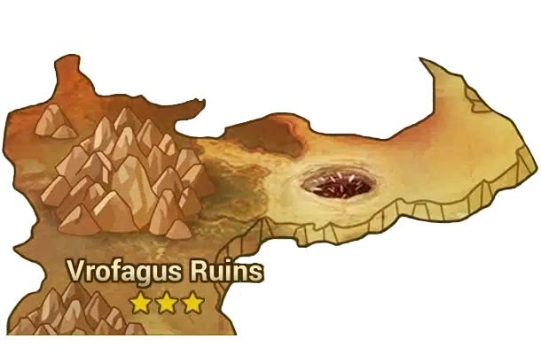 Summoners War Tagaros Fire Inferno Guide Vrofagus Ruins Map Summoners War Tagaros Fire Inferno Guide - Vrofagus Ruins Map