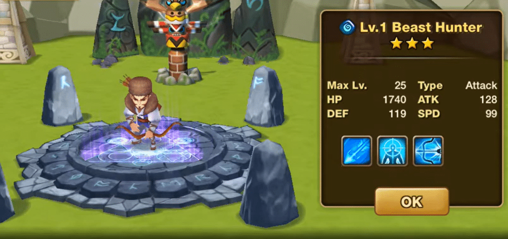 Summoners War Gangchun Water Beast Hunter Water Hunter Summoners War Gangchun Water Beast Hunter