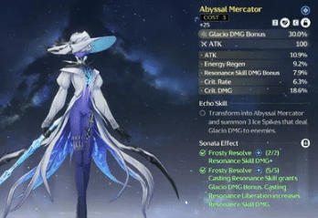 Wuthering Waves Abyssal Mercator Echo Guide abyssal mercator stats Wuthering Waves Abyssal Mercator Echo Guide - stats