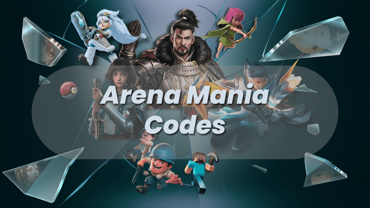 Mga Active Arena Mania Codes Hulyo 2025 - Theria Games