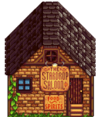 Stardew Valley Pelican Town stardew valley stardrop saloon The Stardrop Saloon
