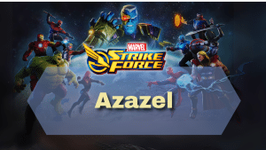 Marvel Strike Force Azazel - Thumbnail
