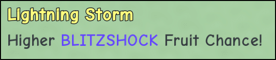 Grow a Garden Blitzshock Mutation Lightning Storm Effect Grow a Garden Blitzshock Mutation - Lightning Storm Effect