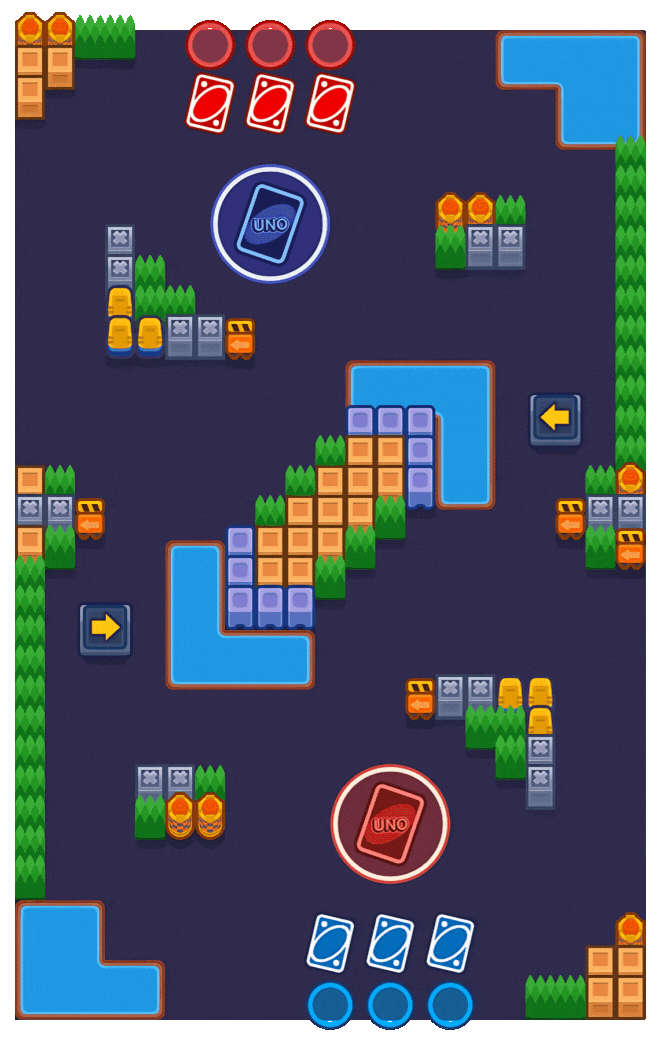 Brawl Stars Reverse Crossing Guide Reverse Crossing Spawn Zones Brawl Stars Reverse Crossing Spawn Zones