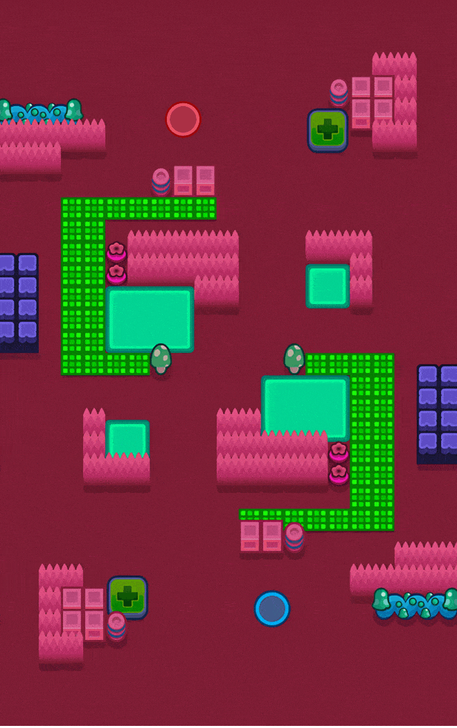 Brawl Stars Search and Destroy Guide Search and Destroy Map Spawn Zones Brawl Stars Search and Destroy Spawn Zones