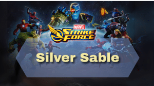 Marvel Strike Force Silver Sable - Thumbnail