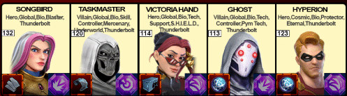 Marvel Strike Force Songbird image 47 Marvel Strike Force Songbird - Thunderbolts