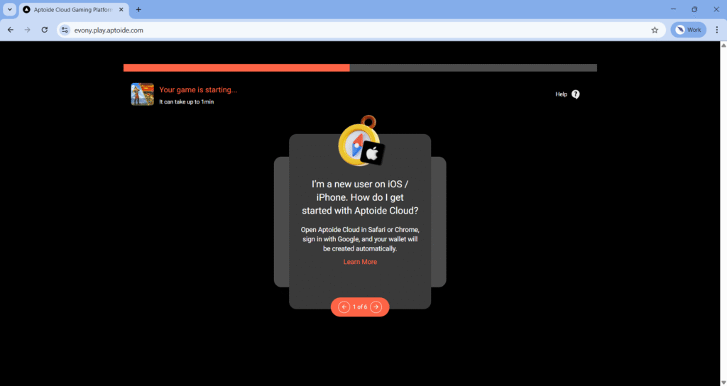 Evony Aptoide Explained - Save Money on Evony Screenshot 2025 10 02 214429 Aptoide loading screen showing Evony is loading